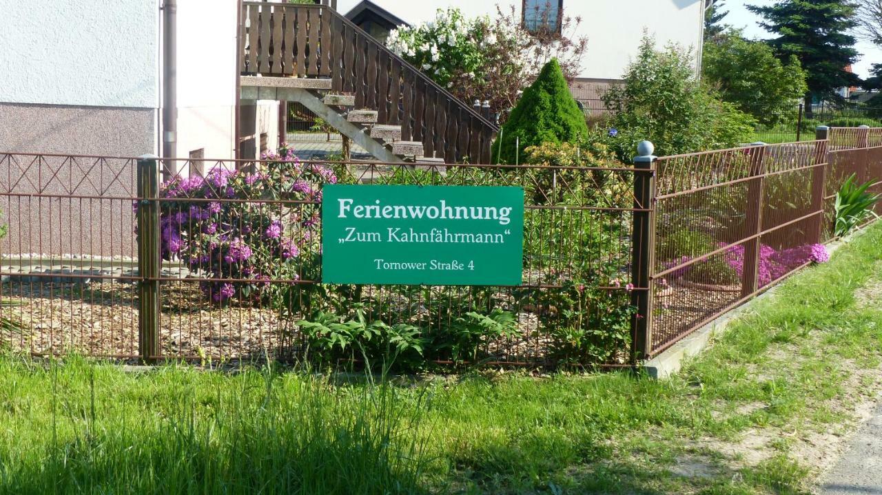 Ferienwohnung Zum Kahnfahrmann Lübbenau Exteriör bild